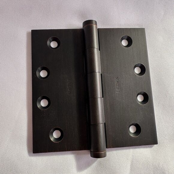 Baldwin Hinge 1040.112.I Venetian Bronze Heavy Duty Door Hinge 4” x 4” - Picture 6 of 6